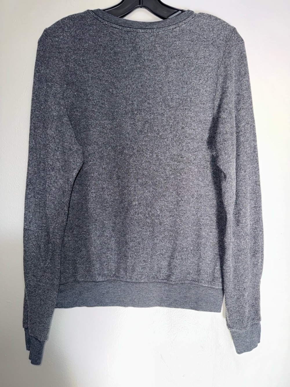 Wildfox Champagne Superstar Sweatshirt in Charcoal Gray - Picture 6 of 9